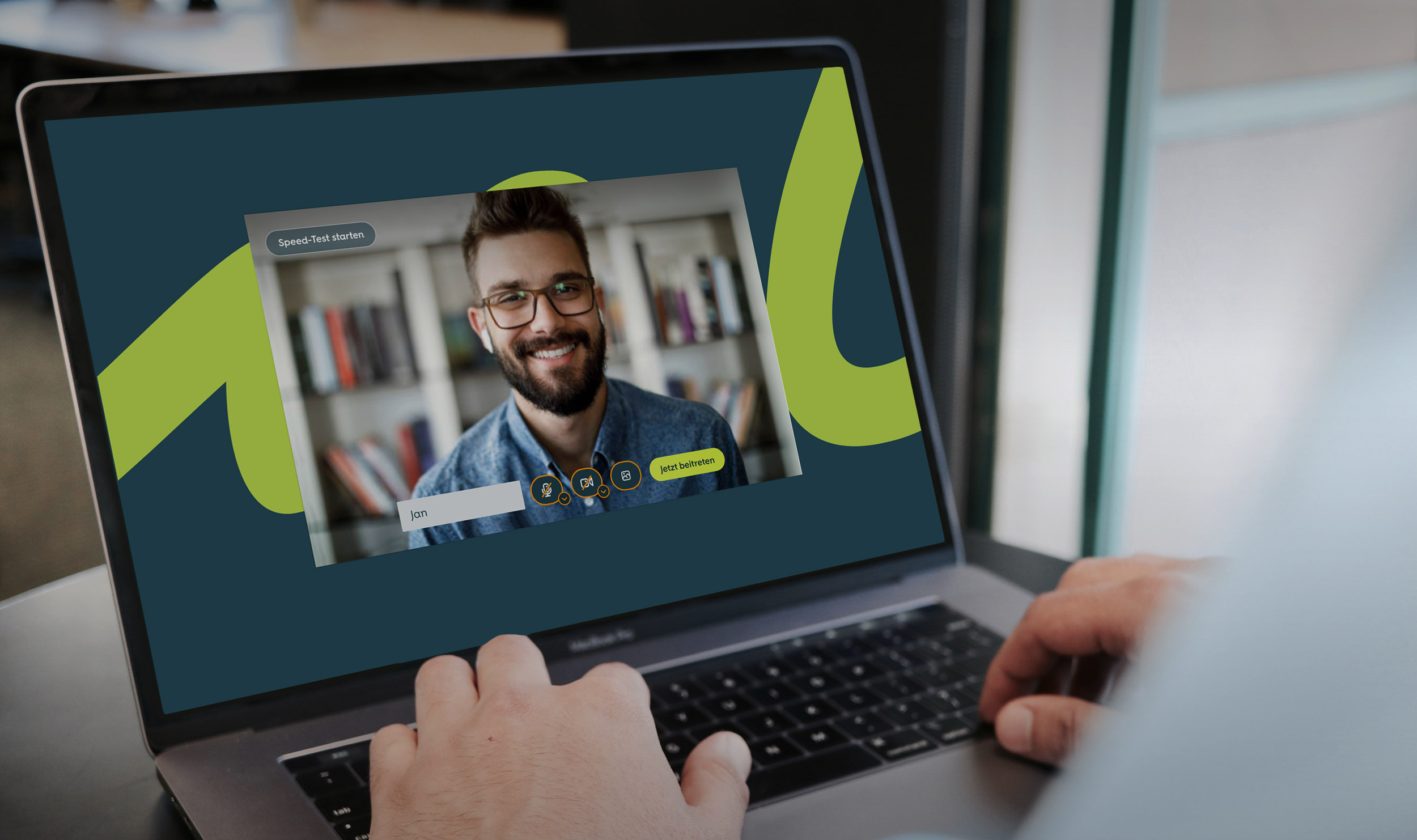 OpenTalk Screen - Konferenz beitreten